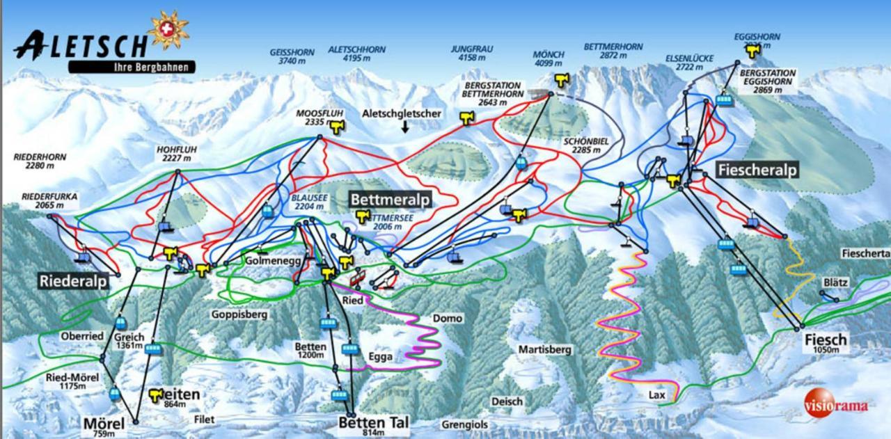 Weisshorn 24 Leilighet Riederalp Eksteriør bilde
